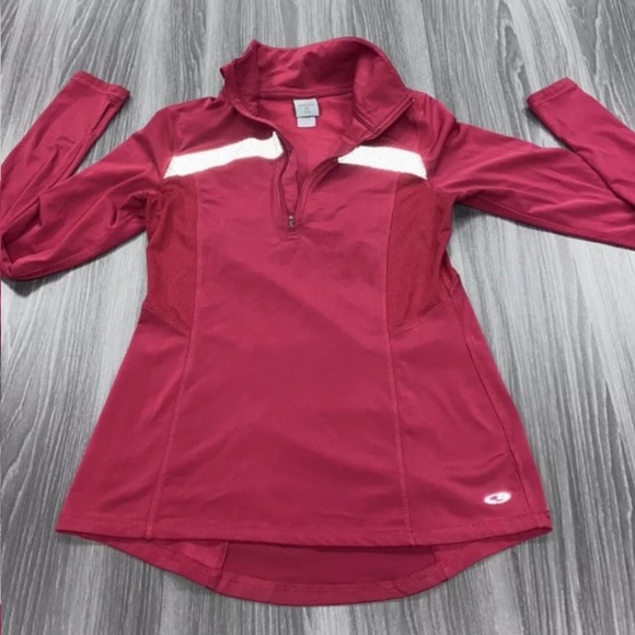 Champion DuoDry Women’s 1/4 Zip Pullover Reflective Activewear Sport Size XS - Picture 3 of 10